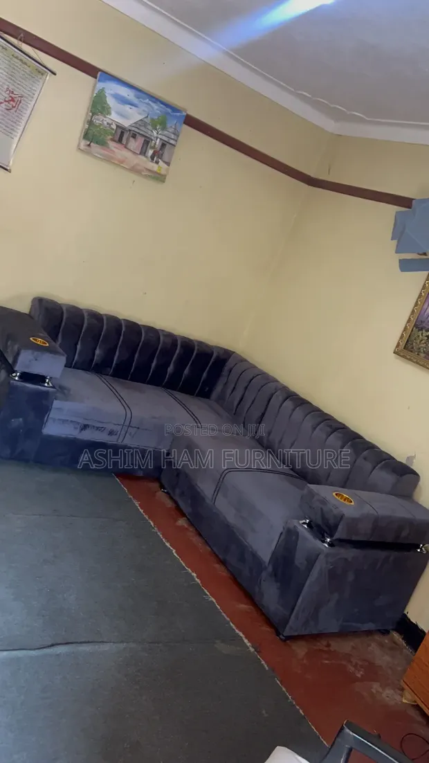 Brand New L-Shaped Sofa Set - All Colours Available - 1