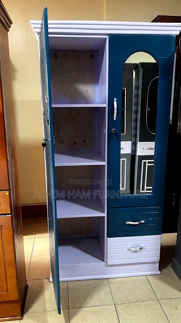 3x6 Double Drawer Wardrobe - Brand New - 1