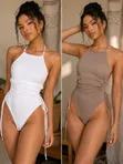 Bershka Halter Neck Bodysuit - Brand New - 1