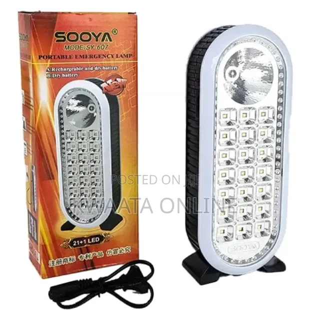 Suyan Rechargeable LED Emergency Flashlight Lamp - 1