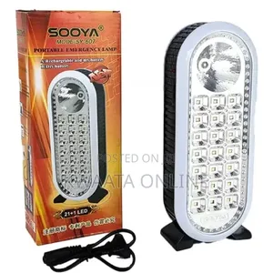 Suyan Rechargeable LED Emergency Flashlight Lamp