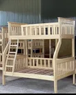 White Bending Double Decker Bed - 2