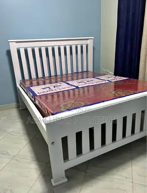4x6 Bed Frame - White