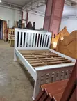 4x6 Bed Frame - White - 2
