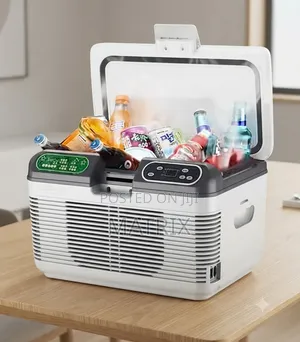 12L Portable Car Fridge Cooler - Dual Use Heating/Freezing