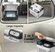 12L Portable Car Fridge Cooler - Dual Use Heating/Freezing - 2