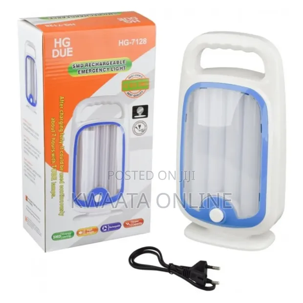 HG DUE HG-7128 Rechargeable Emergency Flashlight - 1
