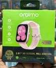 New Oraimo Watch 5 Lite Rose Gold Pink - 2.01" HD Screen - 1