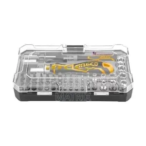 INGCO 55-Piece Screwdriver Bit Set