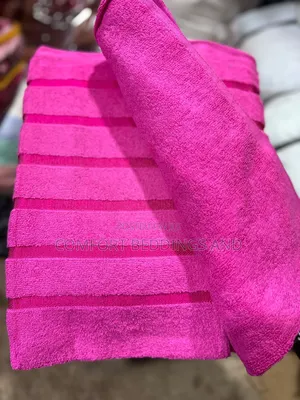 Super Collection Cotton Towels - Hot Pink