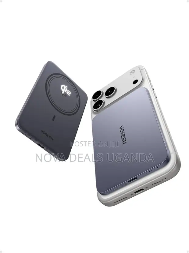 UGREEN MagSafe Power Bank 5000mAh, Ultra-Slim Qi2 15W Wireless Charger - 1