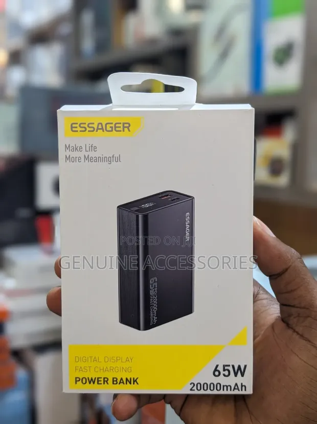 Essager 65W Portable Power Bank 20000mAh - 1
