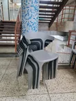 Chatter Plastic Dining Chairs (Brand New) - 1