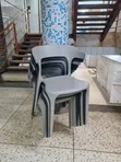 Chatter Plastic Dining Chairs (Brand New) - 3