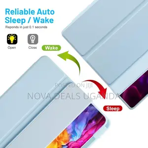 Smart Foldable Case with Pen Slot for Apple iPad Pro 11