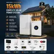 15kWh Felicity Hybrid Solar System with 620W Panels - 2