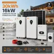 30kWh Felicity Lithium Hybrid Solar System 16kVA Kit - 1