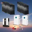 30kWh Felicity Lithium Hybrid Solar System 16kVA Kit - 2