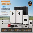 30kWh Felicity Hybrid Solar System 16kVA Inverter - 1