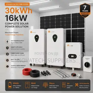Felicity 30kWh Lithium Solar System with 24x620W Panels