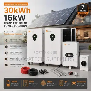 Complete 30kWh Felicity Hybrid Solar Power System with BMS