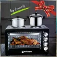 Hoffmans HM-753 Electric Oven with 2 Hot Plates (55L) - 1