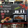 Hoffmans HM-753 Electric Oven with 2 Hot Plates (55L) - 2