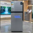 CHiQ 180L Double Door Refrigerator - Silver - 2
