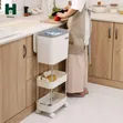 Non-Bending Garbage Bin Storage Rack - 2