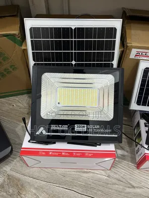 Alltop 300W Solar LED Floodlight Kit