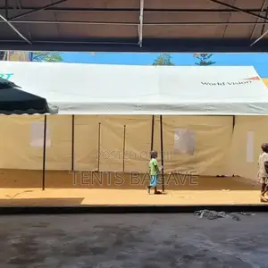 Three-Sided Ordinary Tent - 100 Person Capacity