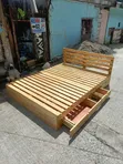 4x6 Pallet Bed Frame - Clear - 1
