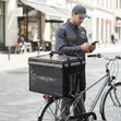 Large Insulated Food Delivery Bag - Black - 1