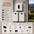 32kWh SRNE Lithium Hybrid Solar System 12kW Complete Package - 1