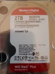WD Red Plus 2TB 3.5" Internal NAS HDD - 1