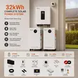 Original SRNE 32kWh Solar System with 12kW Hybrid Inverter - 1