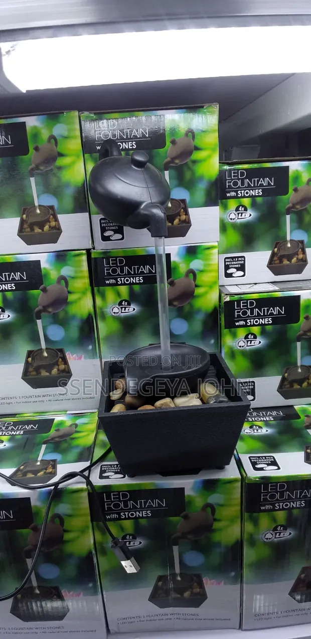 Floating Teapot Indoor Water Fountain - 1
