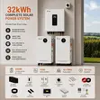 Reliable 32kWh SRNE Lithium Solar System | 620W Panels - 1