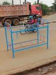 Metallic Double Decker Bed - Blue - 3