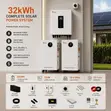 Original 32kWh SRNE Solar System with 12kW Hybrid Inverter - 2