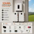 32kWh SRNE Solar System with 12kW Hybrid Inverter - 1