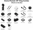 DJI Osmo Pocket 4P Vlog Combo Gimbal Camera with Mic Mini 2 - 2