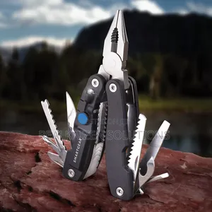 USA Smart Gear 12-in-1 Rechargeable LED Flashlight Multi-Tool