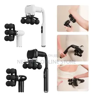 New Upgraded Massage Gun with 6 Heads