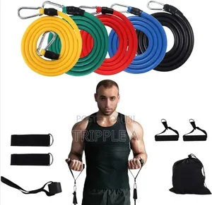11pc Resistance Bands Set for Home Gym