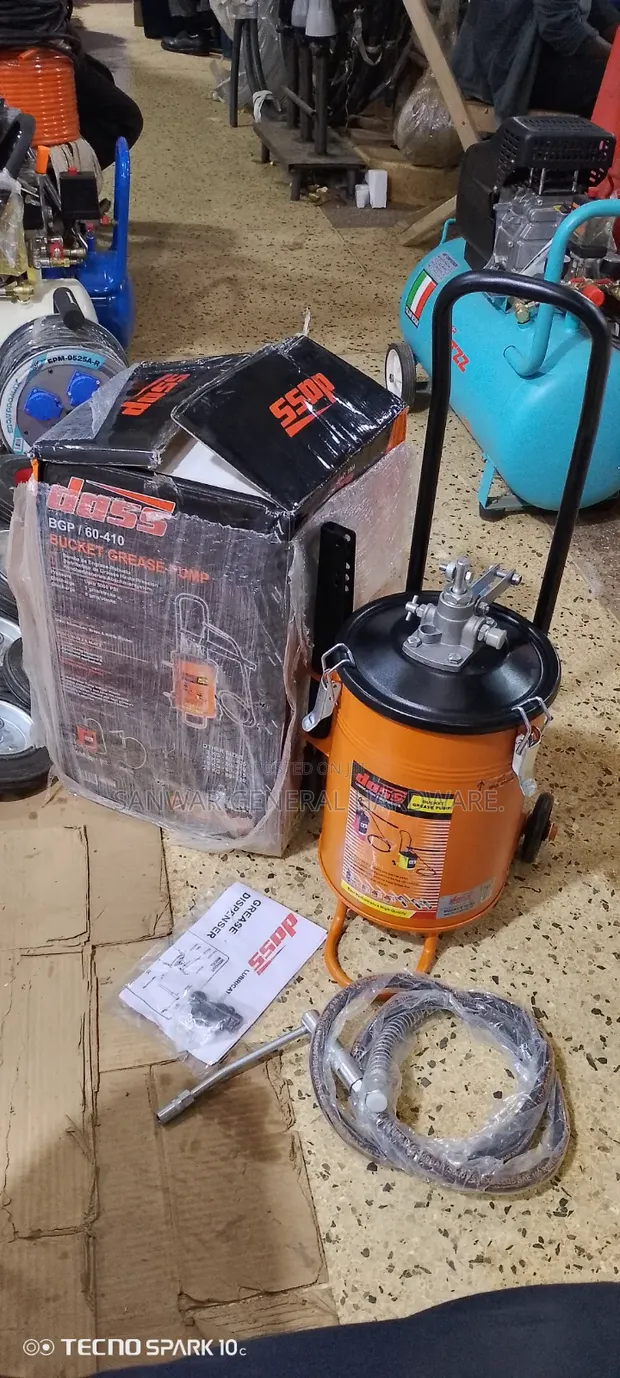 10kg Grease Buckets (Dass Brand) - 1