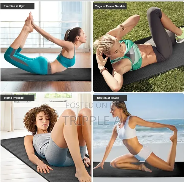 Thick Yoga and Physio Mat - 1