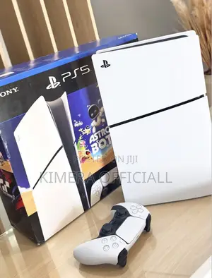 PS5 Slim Console with 2 Controllers and 5 Games
