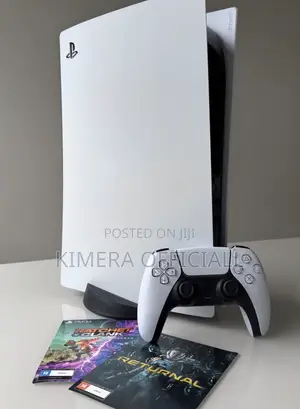 PS5 Standard Console with 2 Controllers & 6 Games