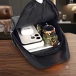 Waterproof Multifunctional Shoulder Bag with USB Port - 3